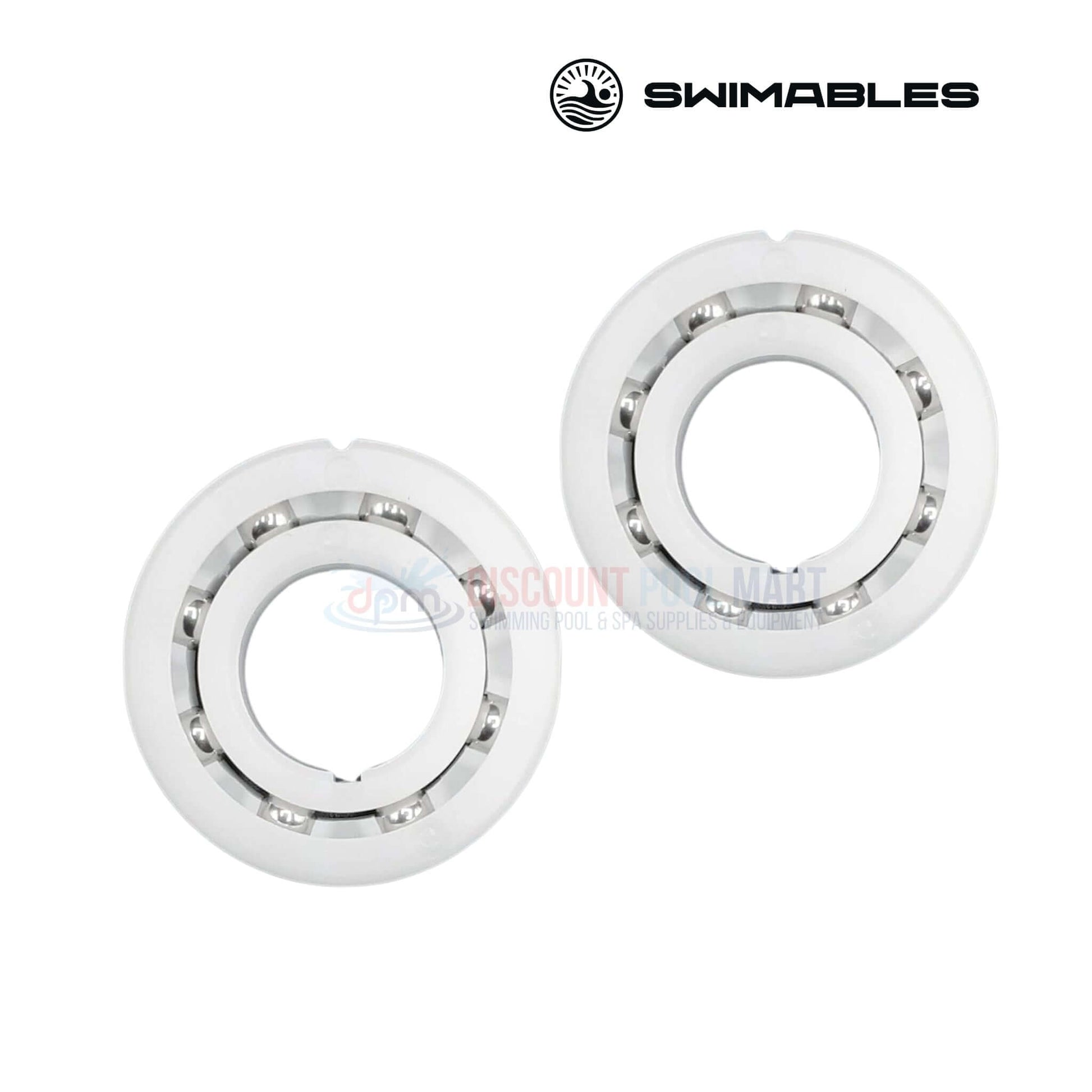 Swimables turbine bearings for Hayward Navigator pool vac cleaners from Discount Pool Mart, model SW-61-055, 2 pack.