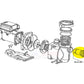 Exploded view of Swimables Union Kit SW-21-350 for Pentair SuperFlo and SuperMax pumps, includes unions and components.