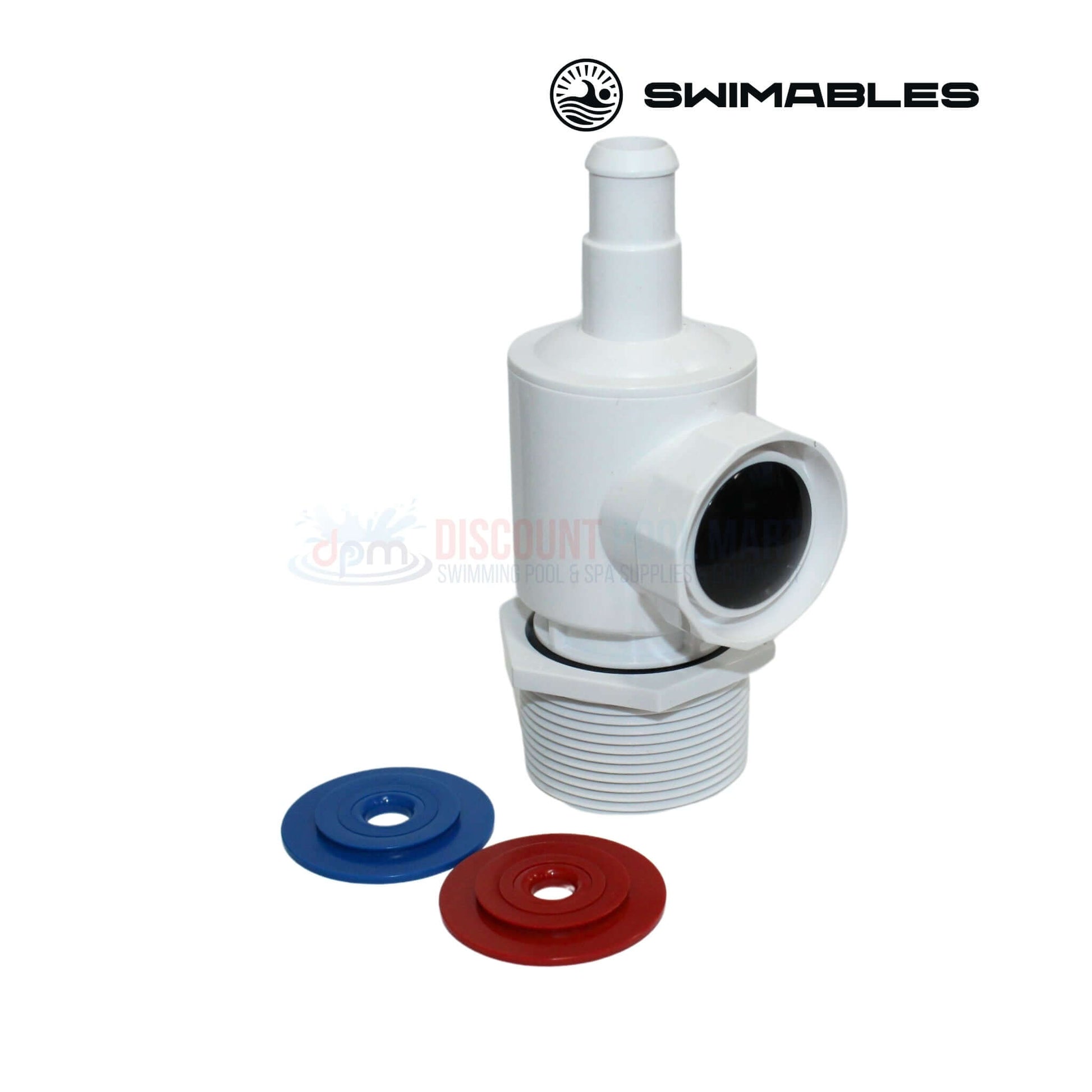 Swimables Universal Wall Fitting Connector for Polaris Cleaners from Discount Pool Mart DPM