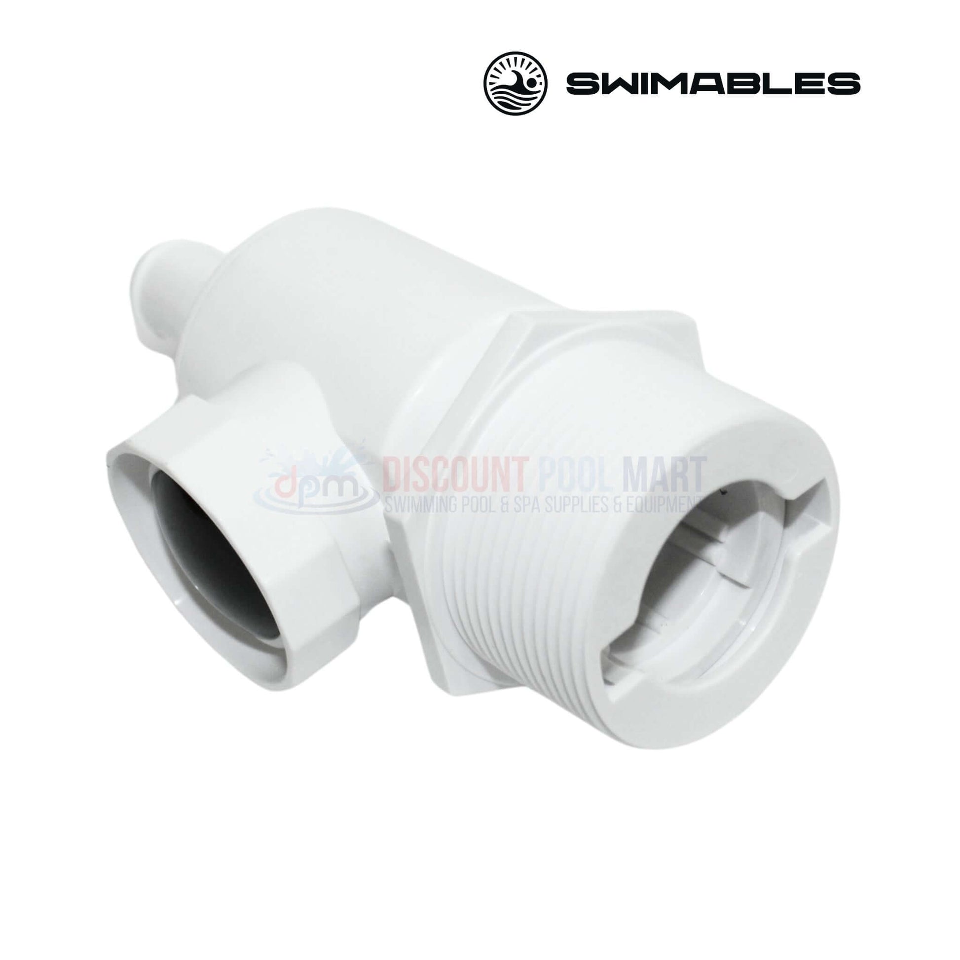 Swimables Universal Wall Fitting Connector for Polaris Cleaners 9-100-9001 | Discount Pool Mart DPM