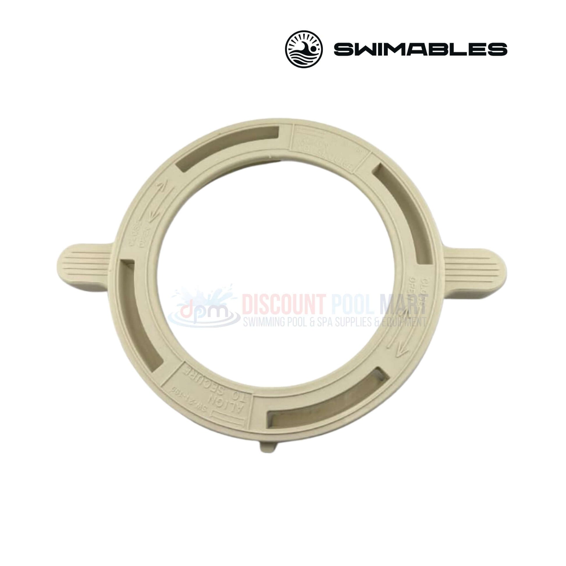 Swimables Pump Locking Ring for WhisperFlo and IntelliFlo pumps | Discount Pool Mart DPM | Durable pool accessory