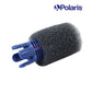 TSP10S | Polaris Cleaner Hose Tail Sweep Pro Scrubber with foam tip, blue color, showing enhanced scrubbing action for pool supplies from Discount Pool Mart.