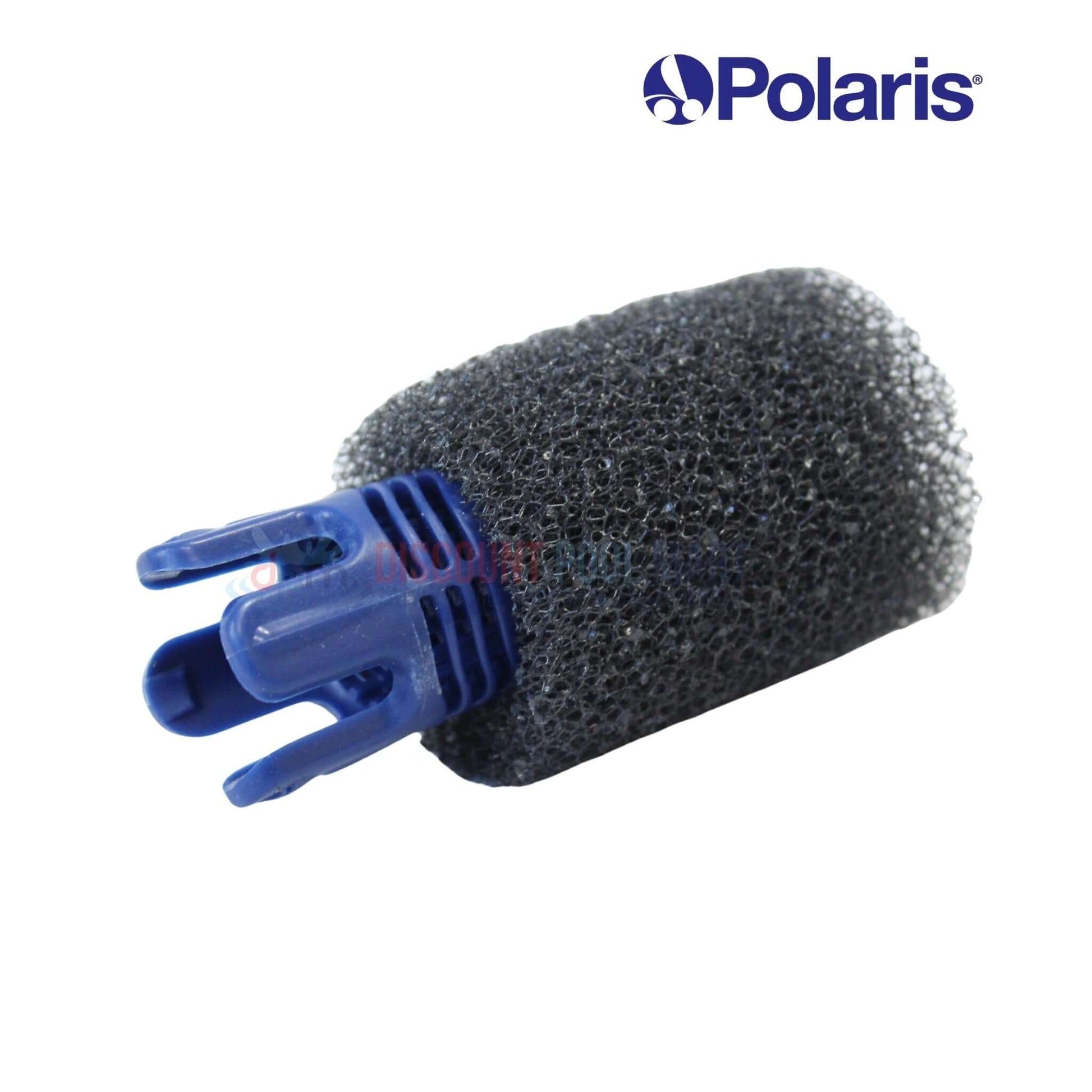 TSP10S | Polaris Cleaner Hose Tail Sweep Pro Scrubber with foam tip, blue color, showing enhanced scrubbing action for pool supplies from Discount Pool Mart.