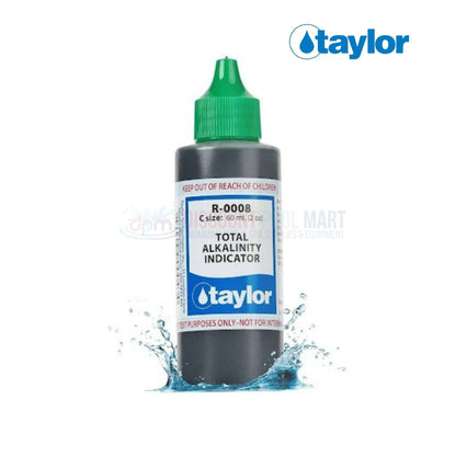 Taylor R-0008-C Total Alkalinity Indicator Reagent 2 oz from Discount Pool Mart DPM for accurate pool testing.