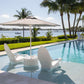 TenJam Splash Woosah In-Pool Chair 2 Pack by Discount Pool Mart DPM. Stylish outdoor lounge chairs by the pool.
