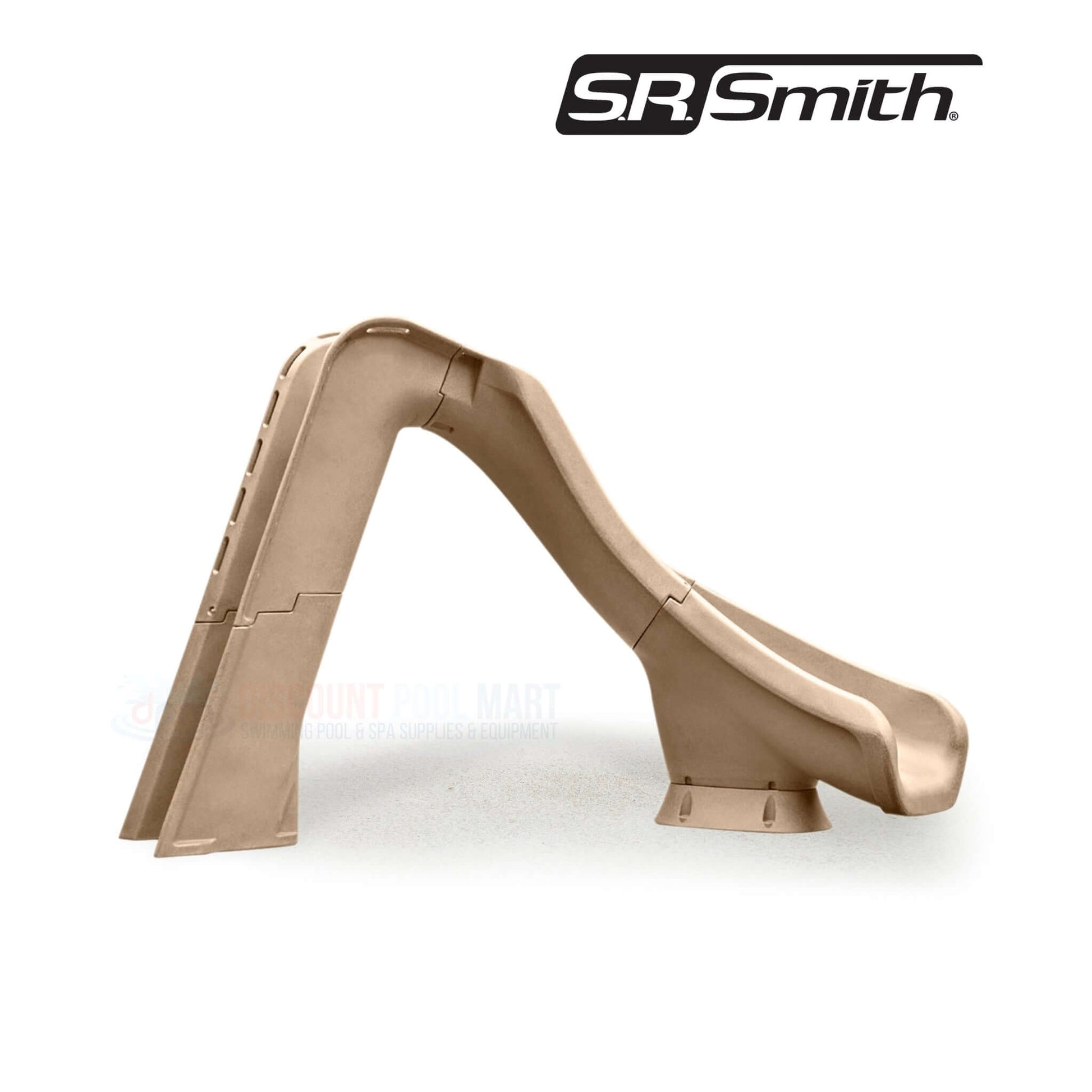 S.R. Smith Typhoon Pool Slide Right Turn, 7ft tall, durable design from Discount Pool Mart DPM, SKU: Typhoon-Right