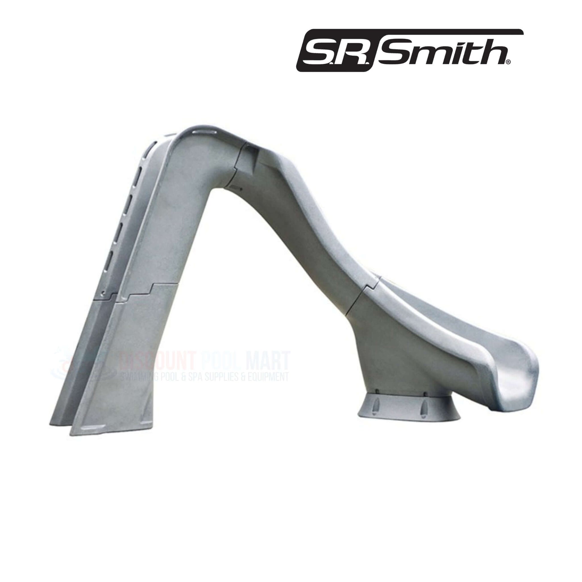 S.R. Smith Typhoon Pool Slide Right Turn for residential pools, UV-resistant construction, DPM SKU: SRS-TY-R