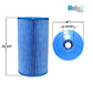 Unicel C-6430 filter cartridge for Hot Springs & Watkins spas, 30 sq ft, 6" diameter from Discount Pool Mart DPM.