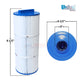 Unicel 5CH-502 Filter Cartridge for Marquis & Cal Spas, 50 sq ft, from Discount Pool Mart DPM.