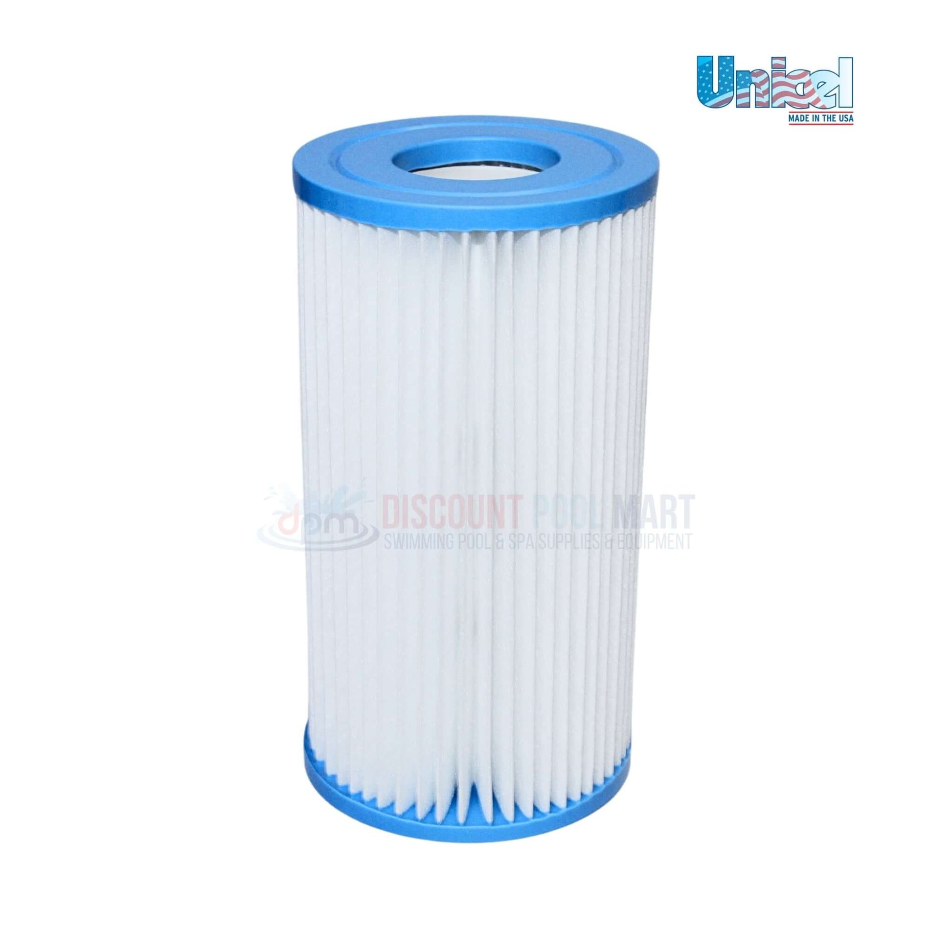 Unicel C-4607 Filter Cartridge for Intex A and C pools, 5 sq ft, from Discount Pool Mart DPM, high-efficiency filtration.