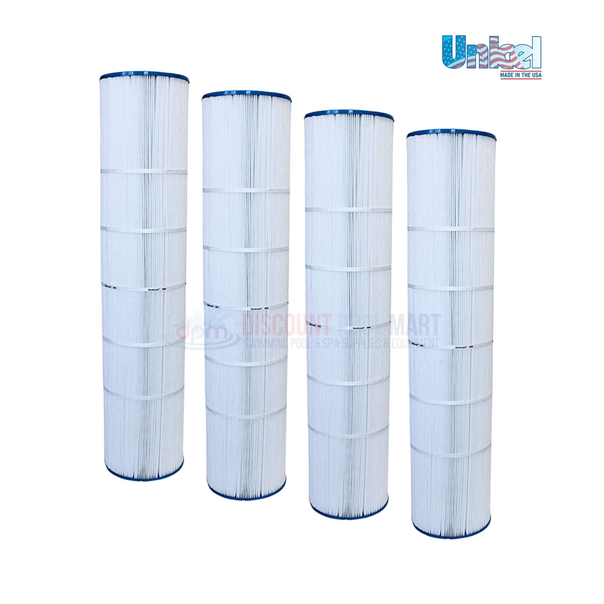 Unicel Cartridge C-7472 for Clean & Clear Plus 520 by Discount Pool Mart – Set of 4 for 520 sq. ft. filtration