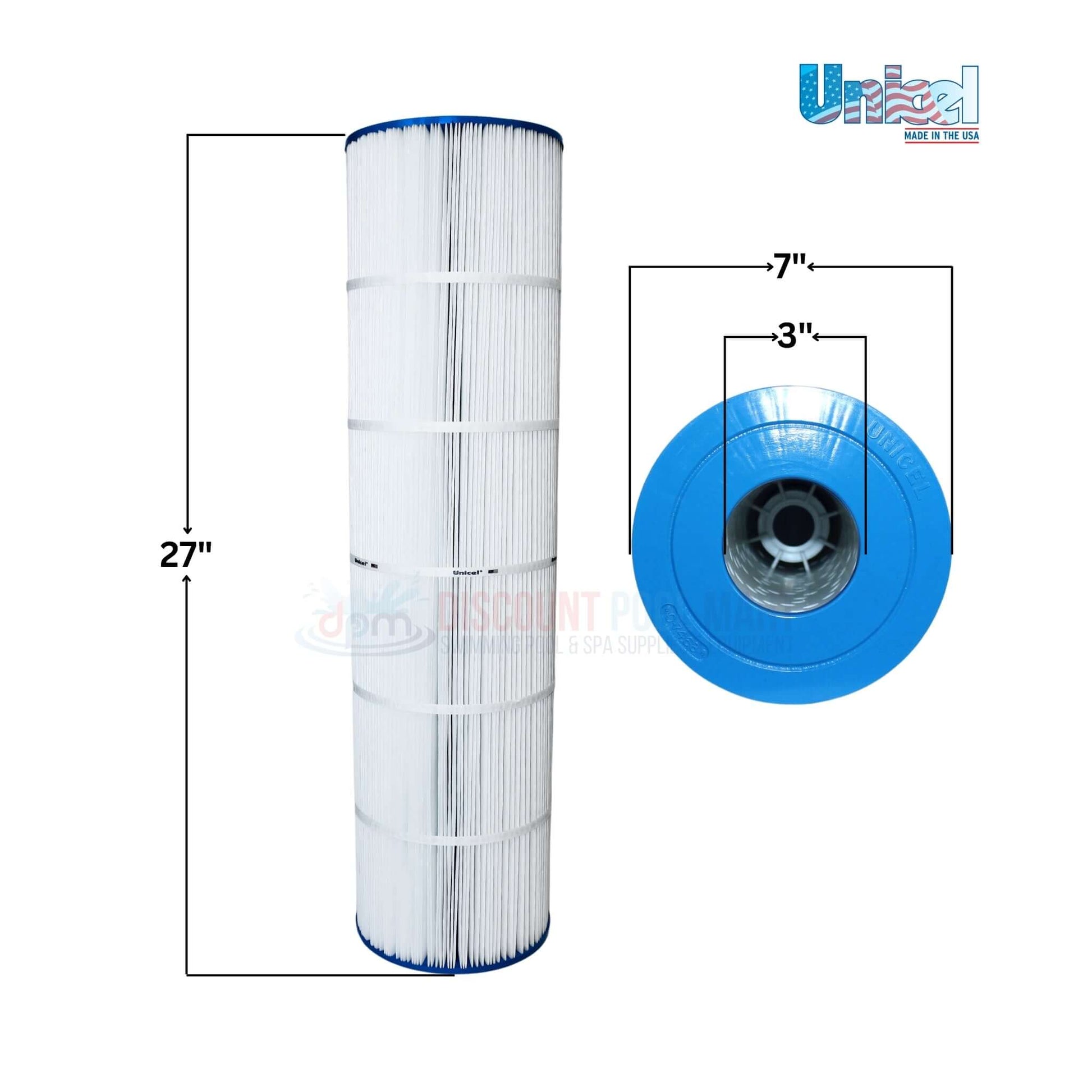 Unicel C-7468 Replacement Cartridge for Jandy CL460, CV460, 27" x 7" with Discount Pool Mart DPM logo