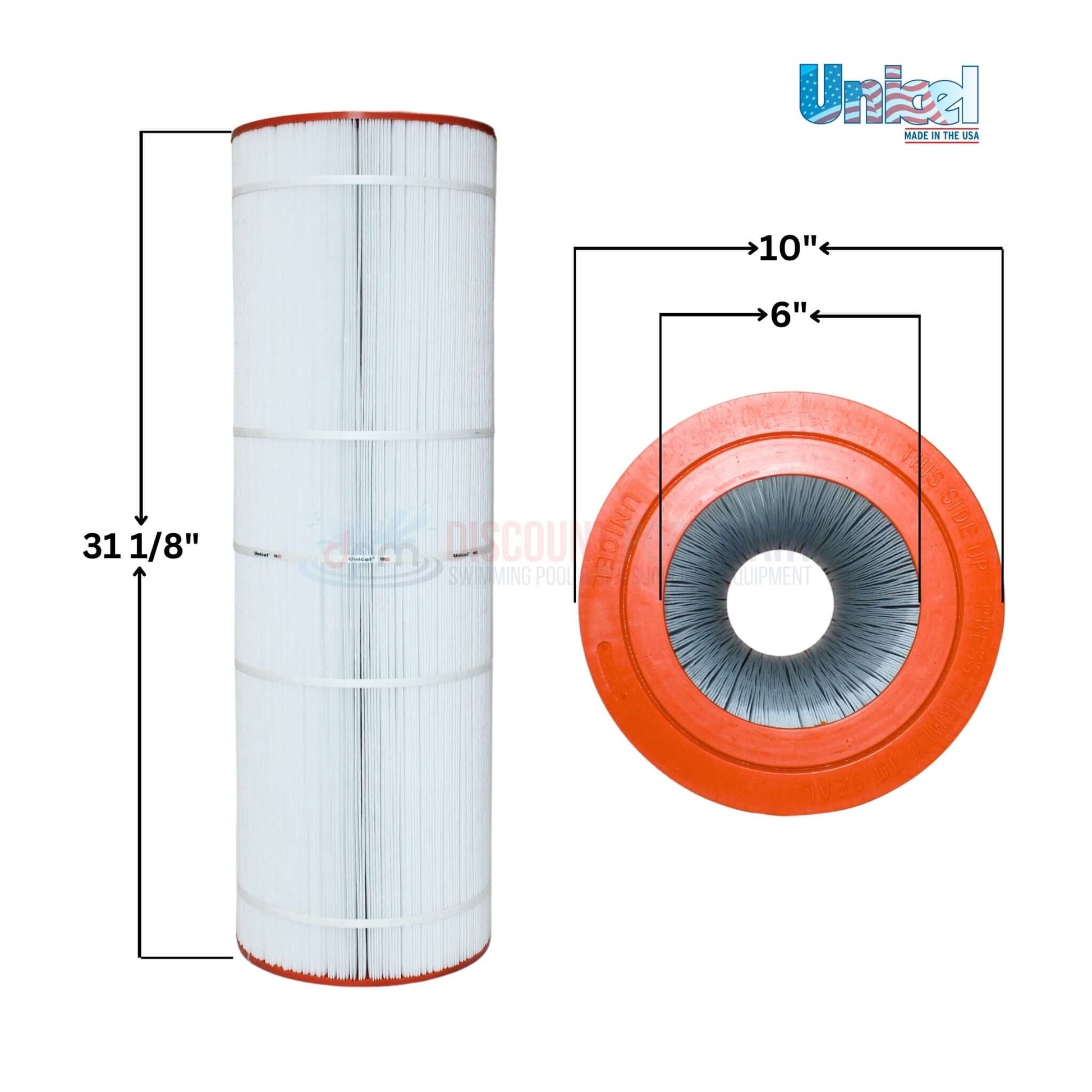 Unicel Cartridge for Pentair Predator 200 Filters, 10" x 31 1/8", 200 Sq Ft, from Discount Pool Mart DPM.