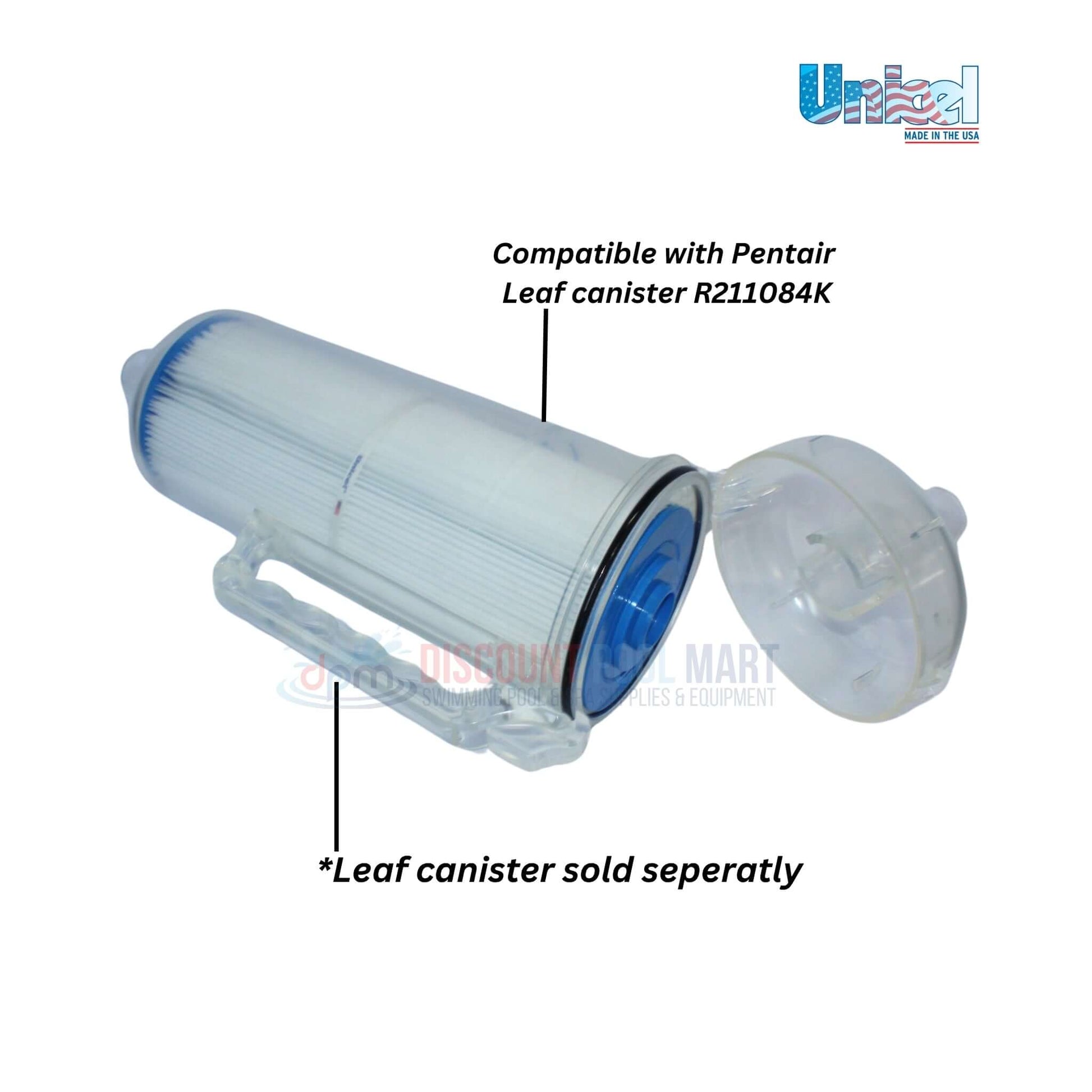 Unicel Filter Cartridge replacement C-4321 for Rainbow Leaf Canister R211084K at Discount Pool Mart DPM