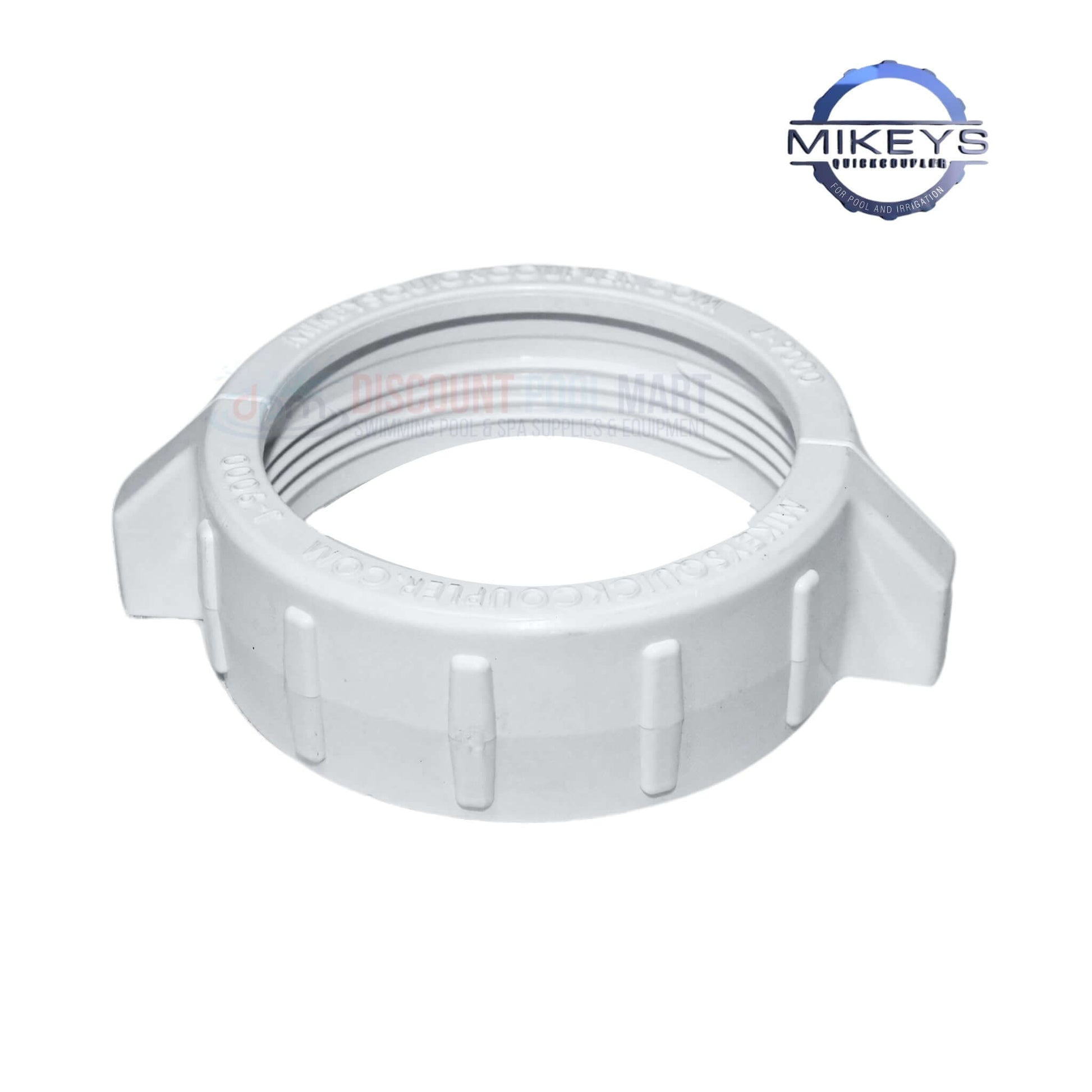Union Coupling for Jandy Fittings J-9000, 2 Piece, secure connections by Discount Pool Mart DPM for pool plumbing.
