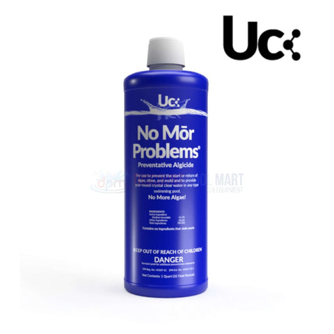 United Chemicals No Mor Problems NMP-C12 algaecide bottle | 1 qt | Discount Pool Mart DPM | Prevents algae growth