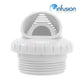 Infusion V-Fitting™ Venturi Return Fitting VRFTHWH, white, 1.5" threaded, for swimming pool circulation, from Discount Pool Mart.