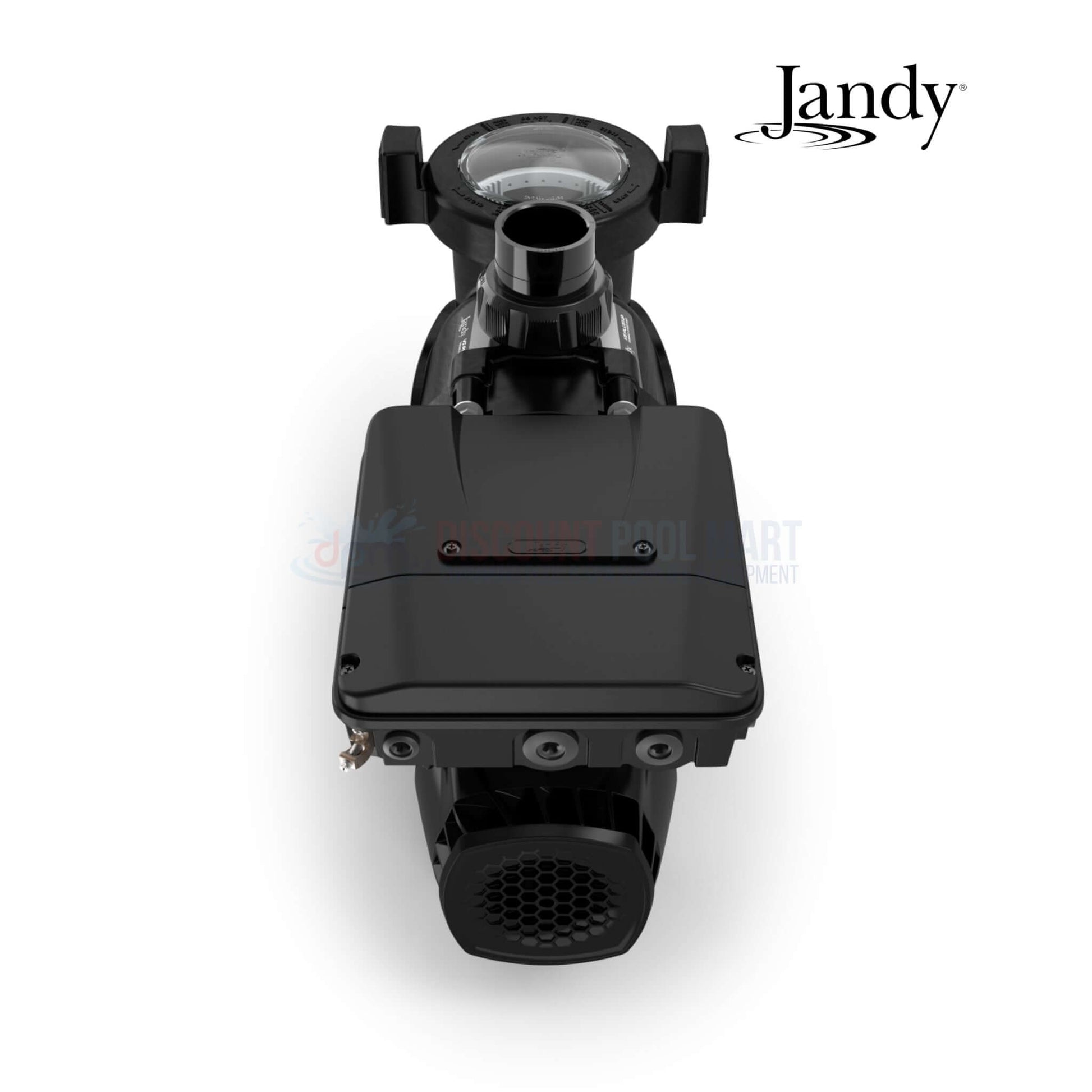 Jandy VS PlusHP Variable Speed Pump front view, 2.7 HP energy-efficient design, SKU VSPHP270DV2A, Discount Pool Mart DPM.