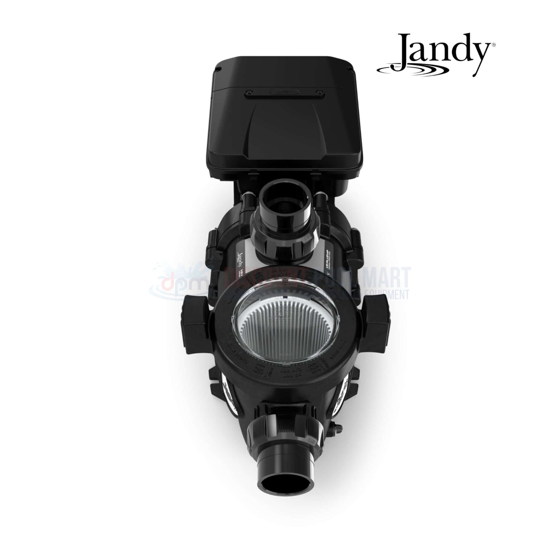 Jandy VS PlusHP Variable Speed Pump VSPHP270DV2A top view for in-ground pools and spas, from Discount Pool Mart DPM.
