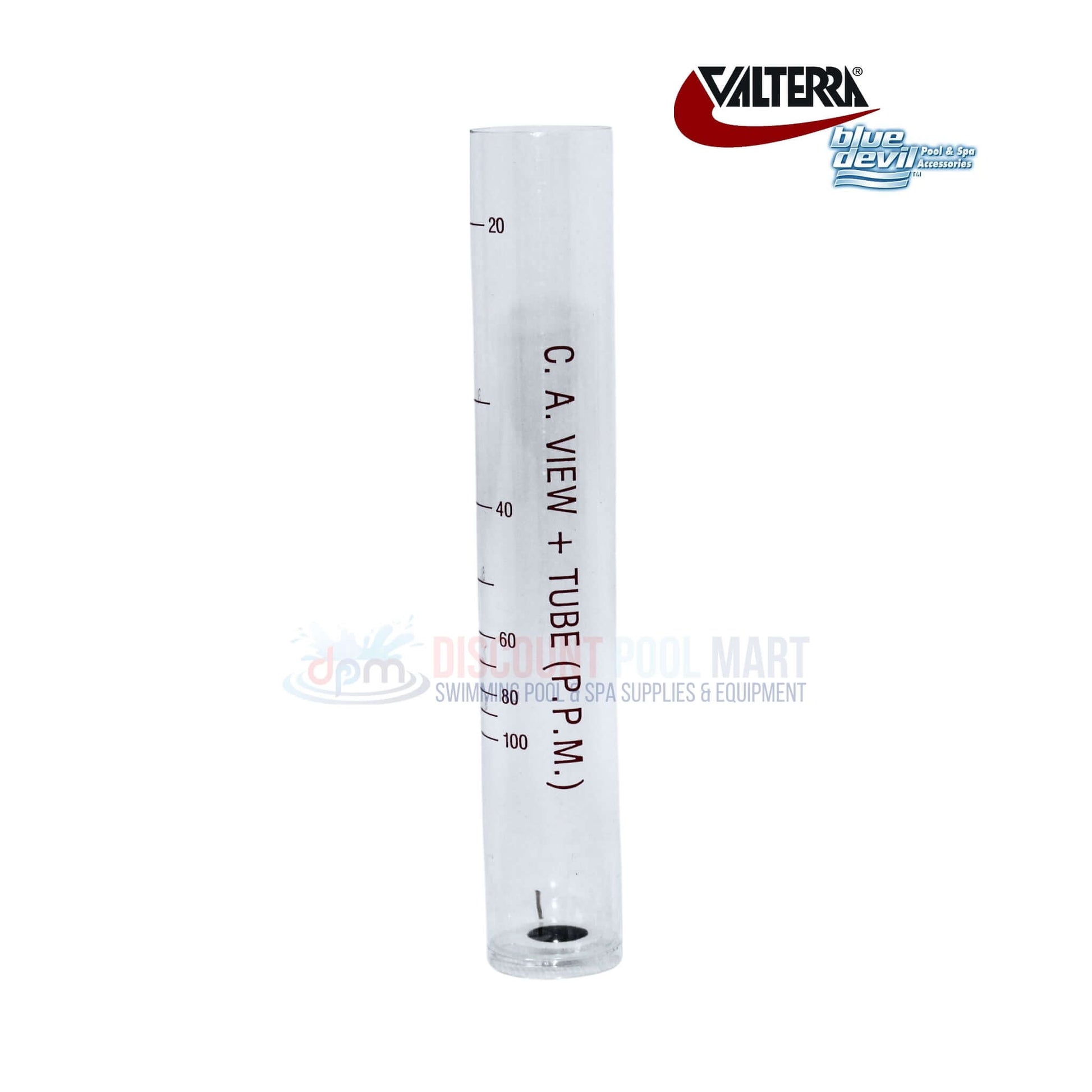 Valterra Blue Devil test tube for water testing, measuring chlorine and bromine, available at Discount Pool Mart DPM.