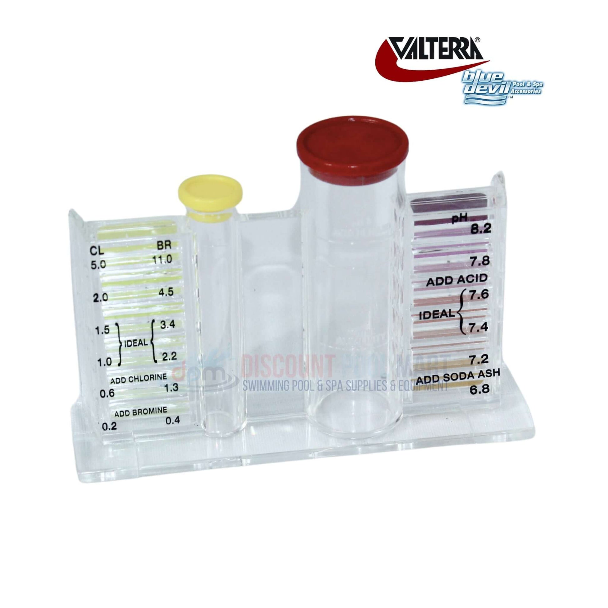 Valterra Blue Devil 6-Way Pro OTO Test Kit B7550 for pool water testing from Discount Pool Mart DPM.
