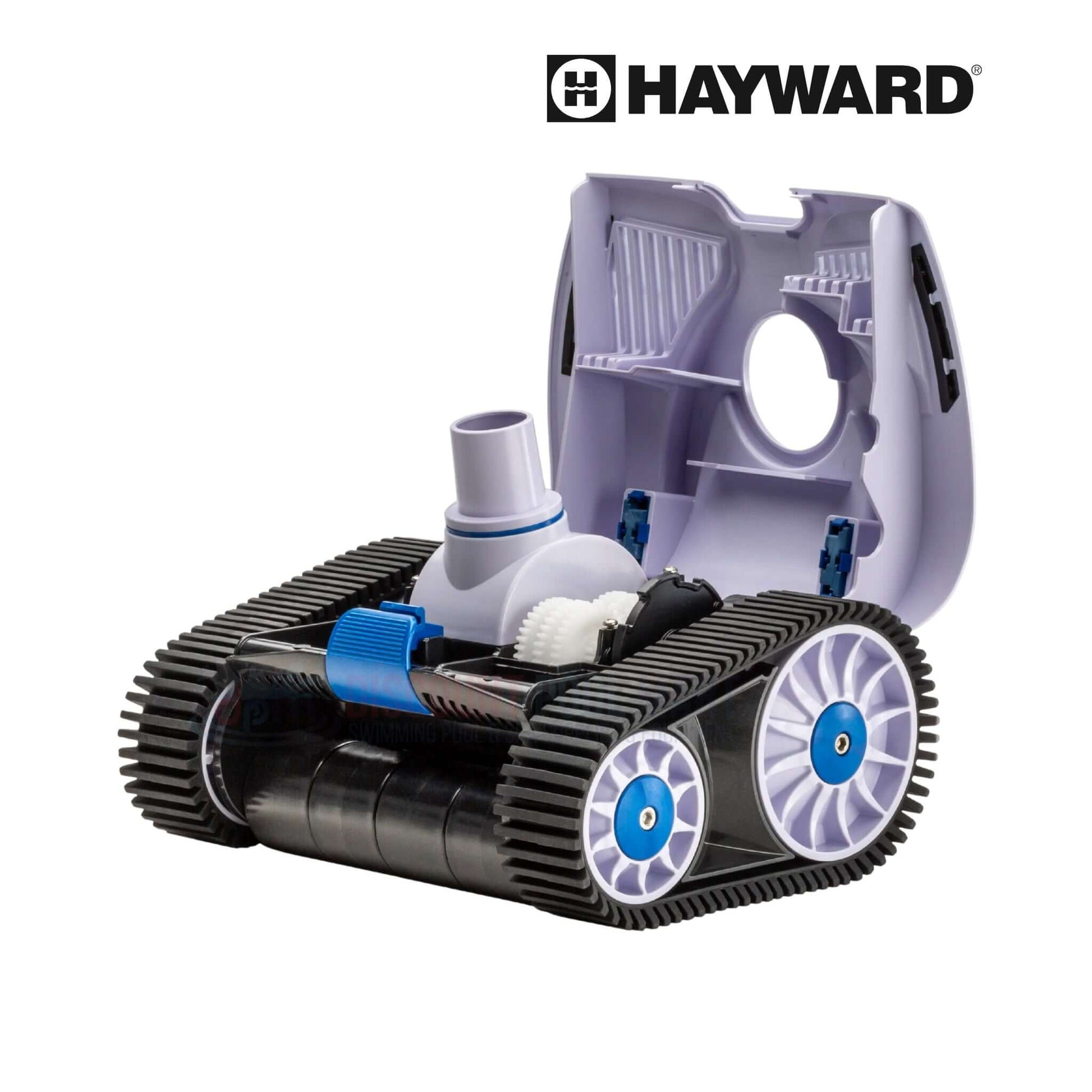 Hayward TracVac suction pool cleaner W3HSCTRACCU showing innovative track-driven system | Discount Pool Mart DPM