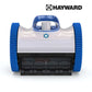 Hayward AquaNaut 200 Automatic Pool Cleaner front view with blue wheels and logo, SKU W3PHS21CST, Discount Pool Mart DPM