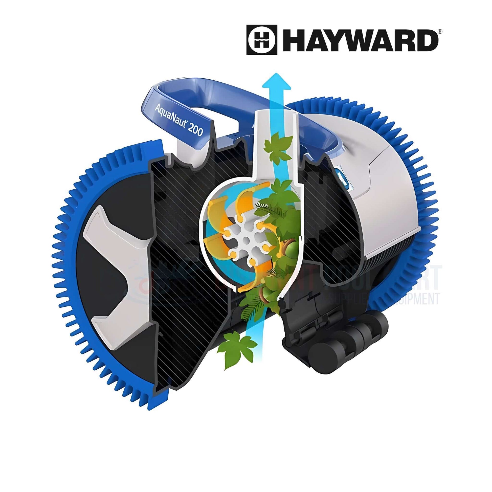Hayward AquaNaut 200 Suction Pool Cleaner W3PHS21CST at Discount Pool Mart DPM, ideal for in-ground pools.
