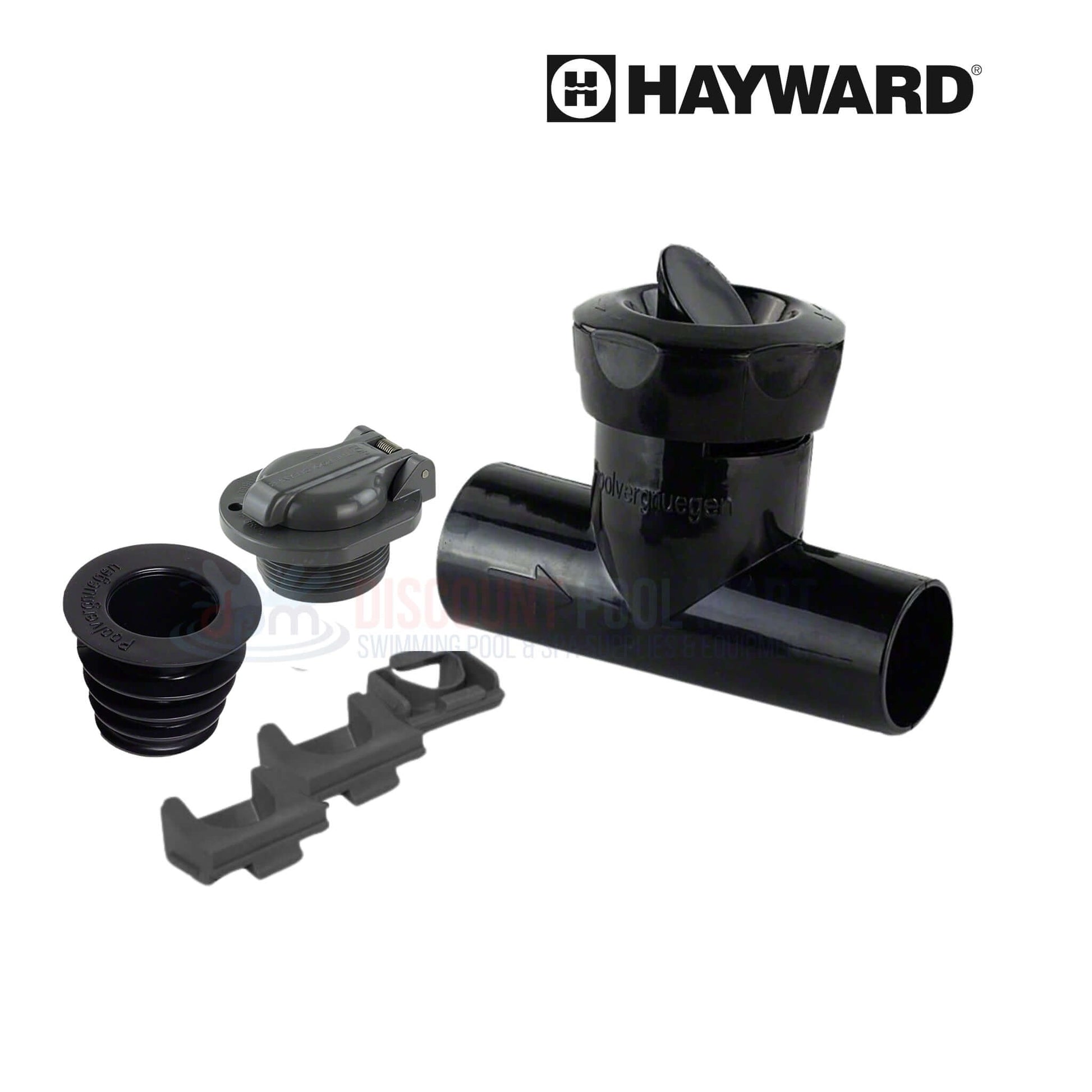 Hayward pool cleaner replacement parts including T-joint and fittings from Discount Pool Mart DPM.