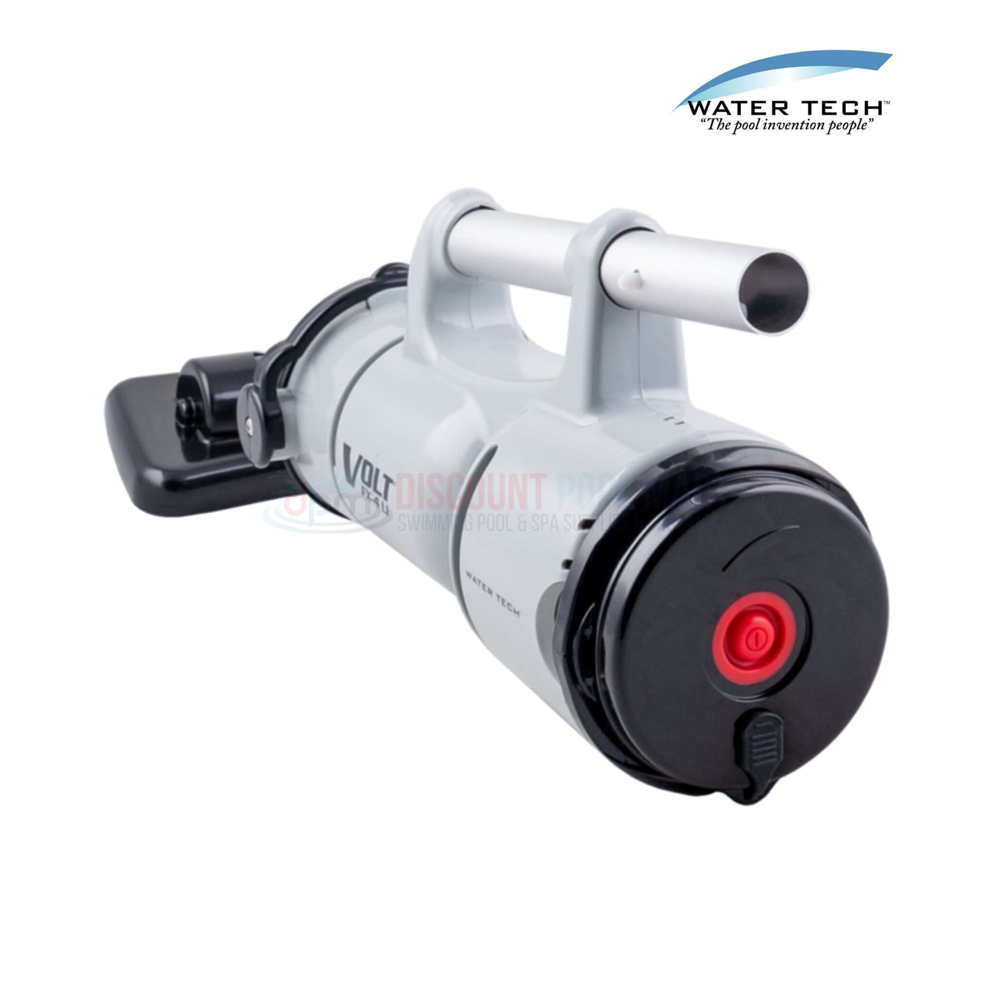 Water Tech Volt FX-4Li Cordless Pool Vacuum at Discount Pool Mart DPM, battery powered, lightweight, rechargeable design.