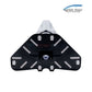 Water Tech Pool Blaster Volt FX-8Li cordless vacuum base view with Discount Pool Mart branding for pool cleaning efficiency.