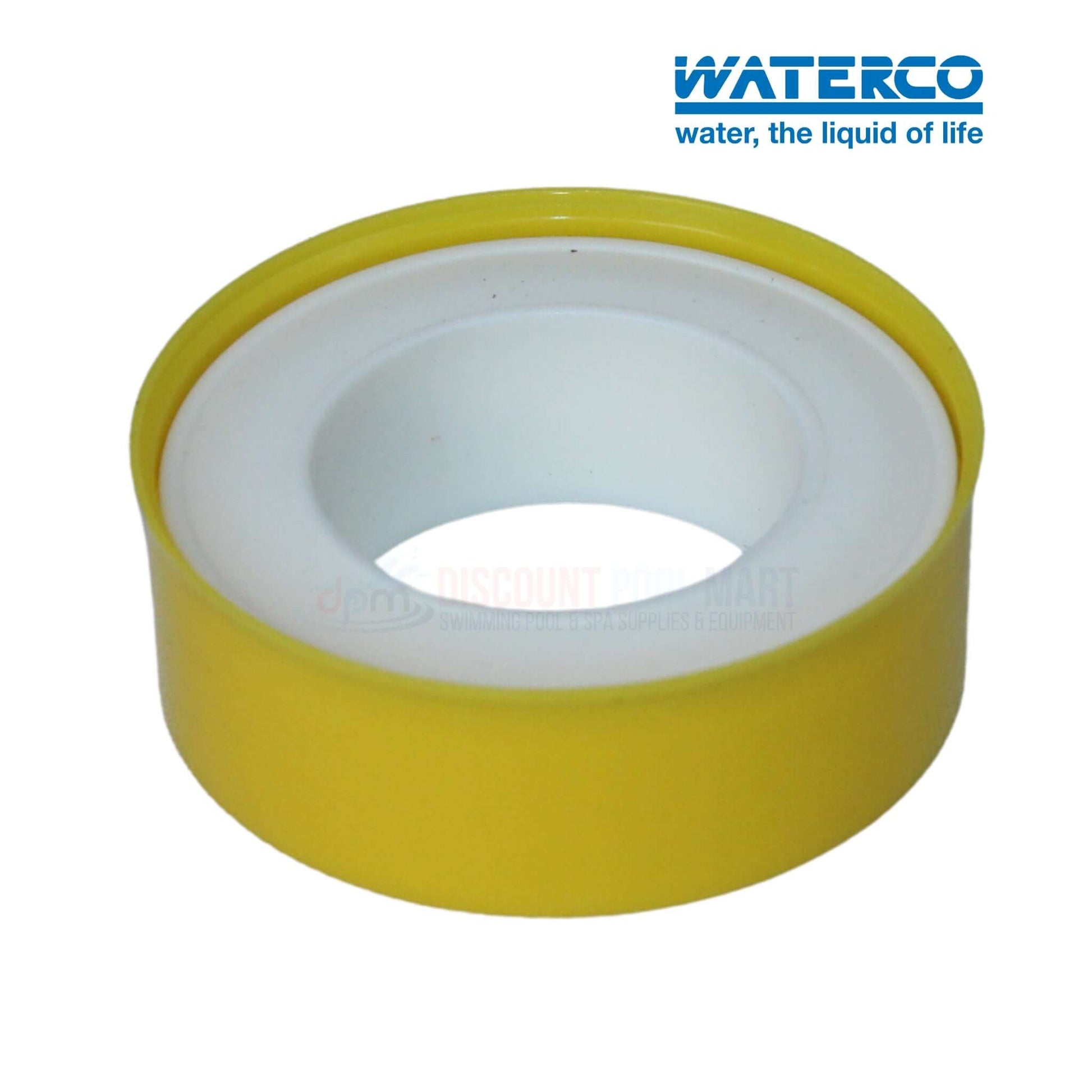 Waterco waterline pool filter part from Discount Pool Mart DPM - Yellow and white centrifugal pre-filter accessory.