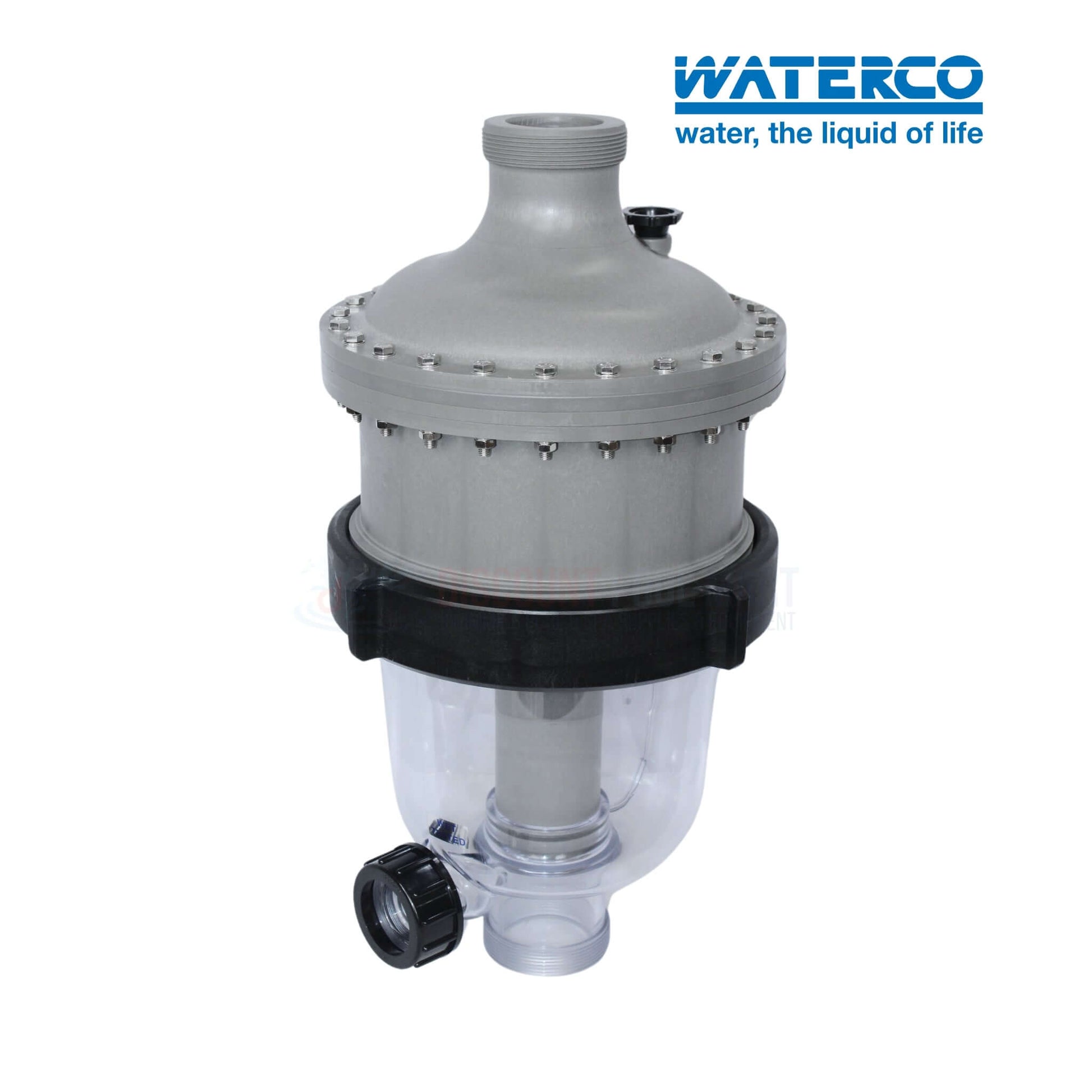 Waterco MultiCyclone 16 Centrifugal Filter 200370 from Discount Pool Mart DPM, featuring advanced pool pre-filtration design.