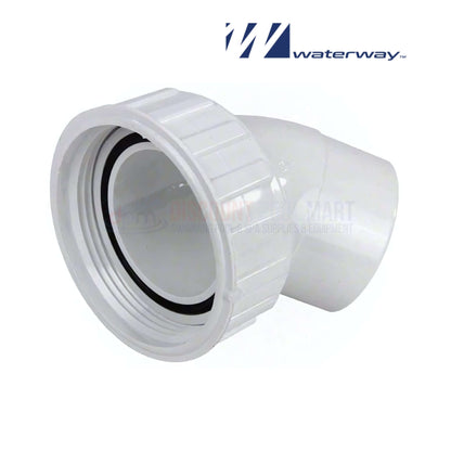 Waterway 2" Pump Union Nut with 2" 45 Degree Spigot & O-Ring | 400-4300B