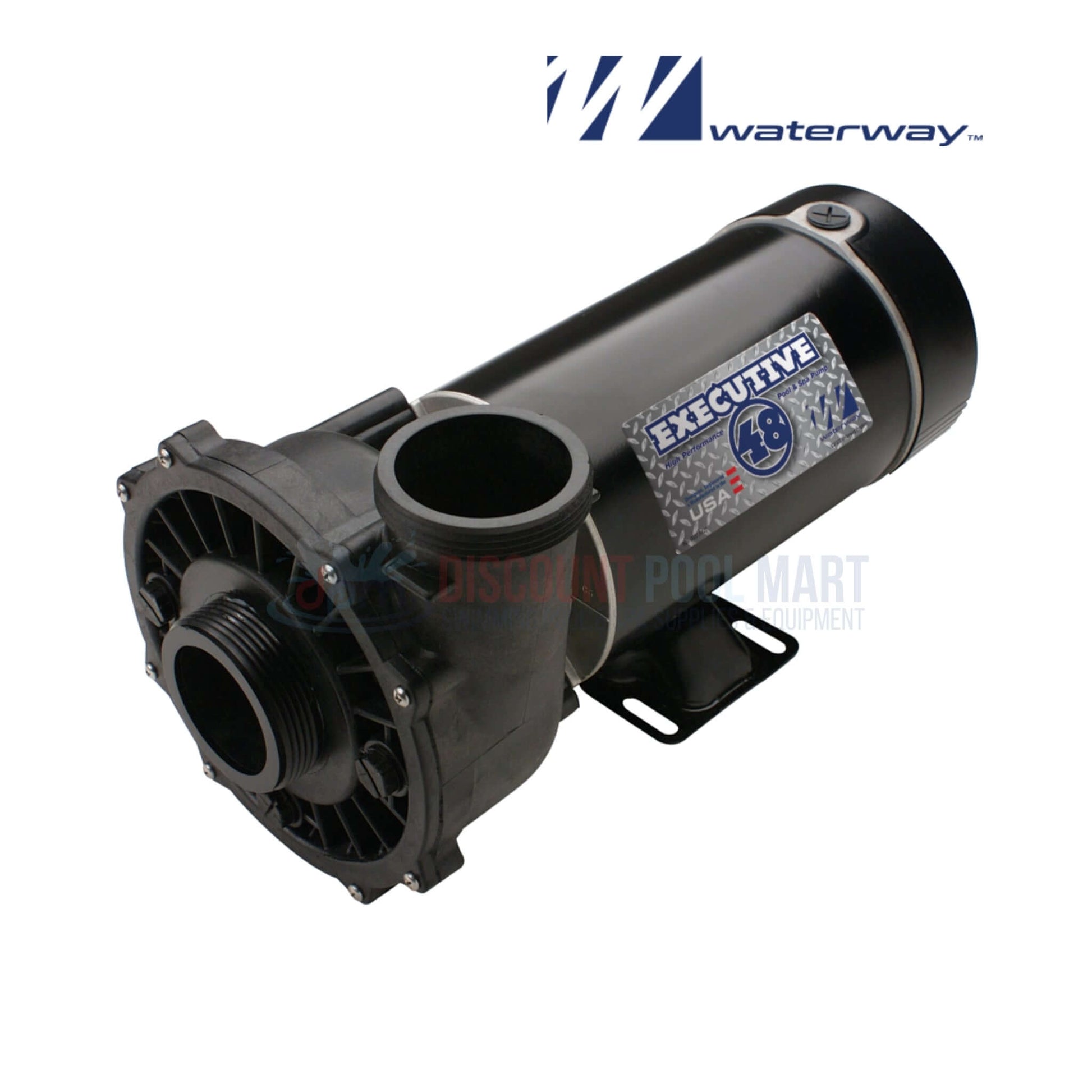Waterway 3420620-1A Executive 48-Frame Pump, 1.5HP, durable design for pool supplies, from Discount Pool Mart.
