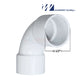 Waterway 90 Degree Sweep Elbow | 1.5" | 411-9110