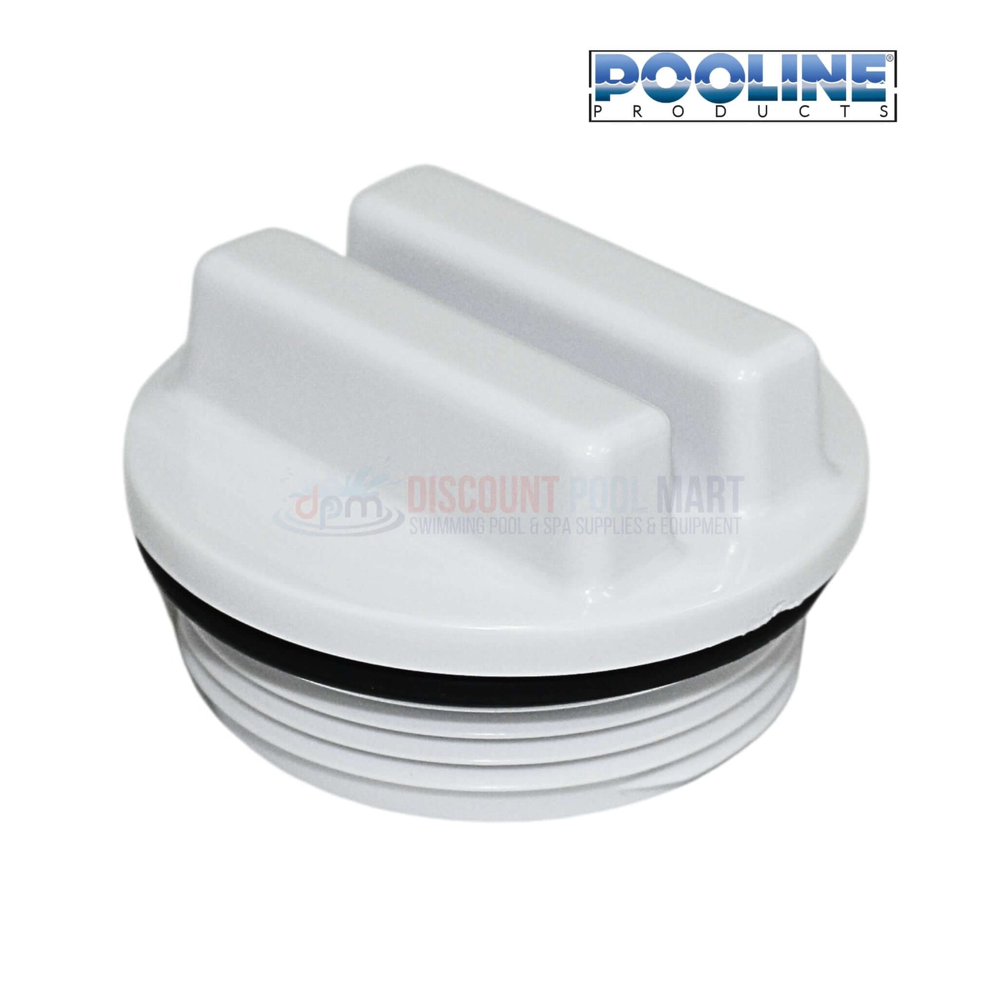 Waterway 1.5" drain plug with O-ring for crystal water filters by DPM, ensuring leak-proof performance.