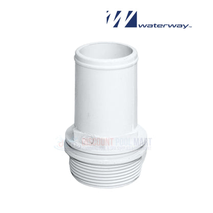 Waterway Hose Adapter 417-6140, 1.5" MPT to 1.5" Hose, Discount Pool Mart DPM plumbing accessory.