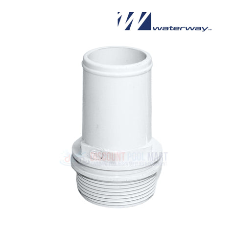 Waterway Hose Adapter 417-6140, 1.5" MPT to 1.5" Hose, Discount Pool Mart DPM plumbing accessory.