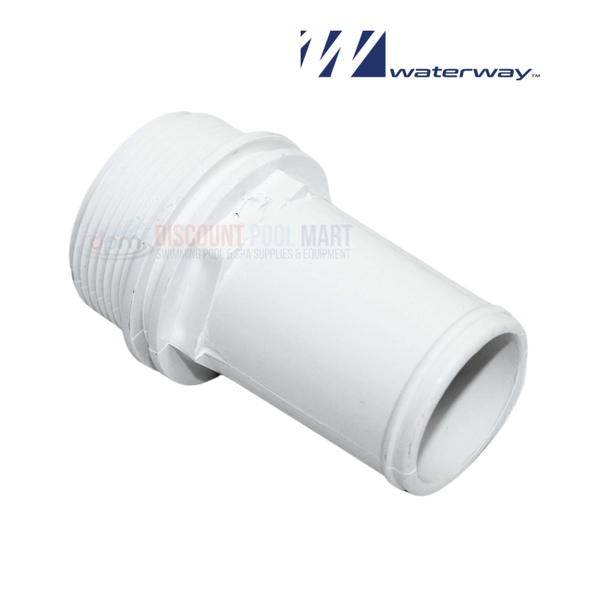 Waterway Hose Adapter 417-6140 1.5" MPT x 1.5" Hose available at Discount Pool Mart DPM for secure connections.