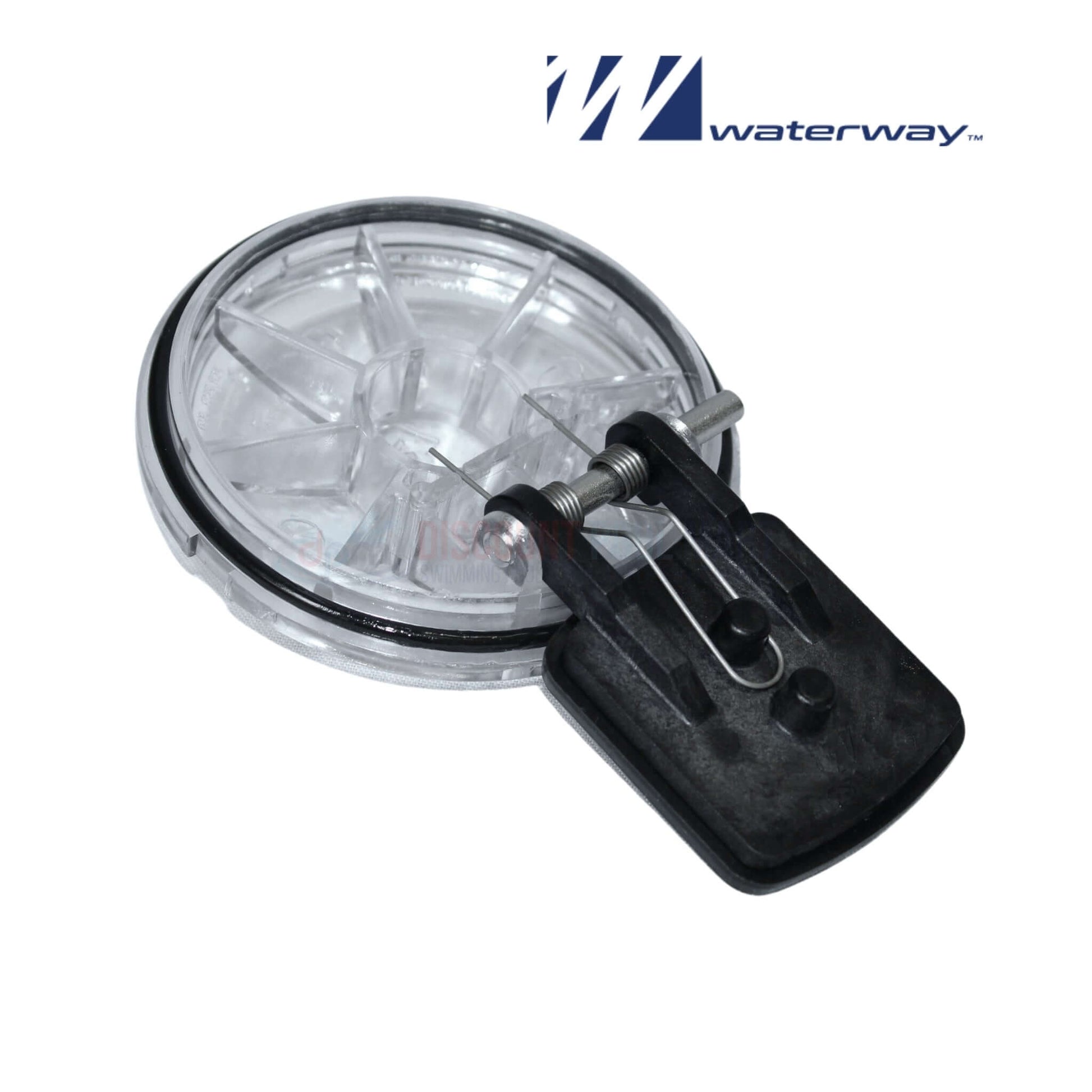 Waterway lid and flapper for check valve 600-7300 kit from Discount Pool Mart DPM, ensuring reliable pool maintenance.