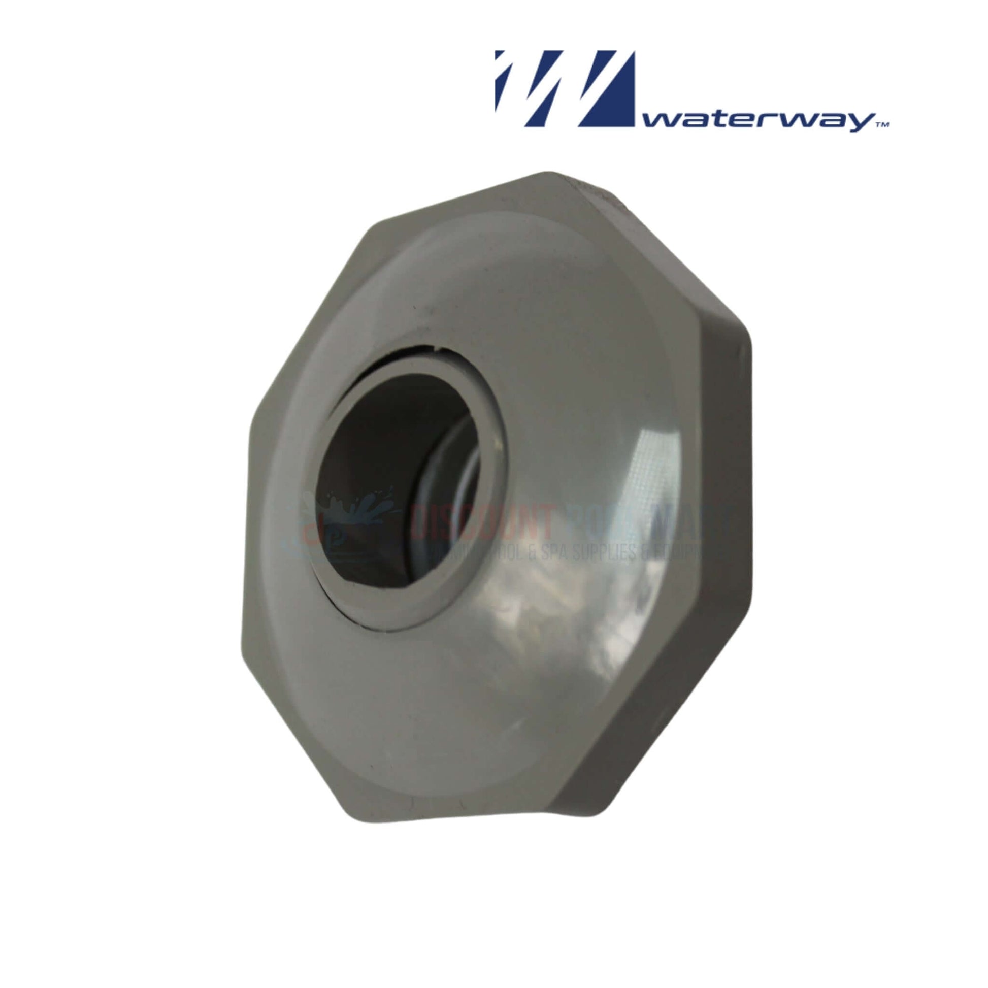 Waterway Plastics 1" Eyeball Fitting, Gray 400-9187, from Discount Pool Mart DPM for pool water management.