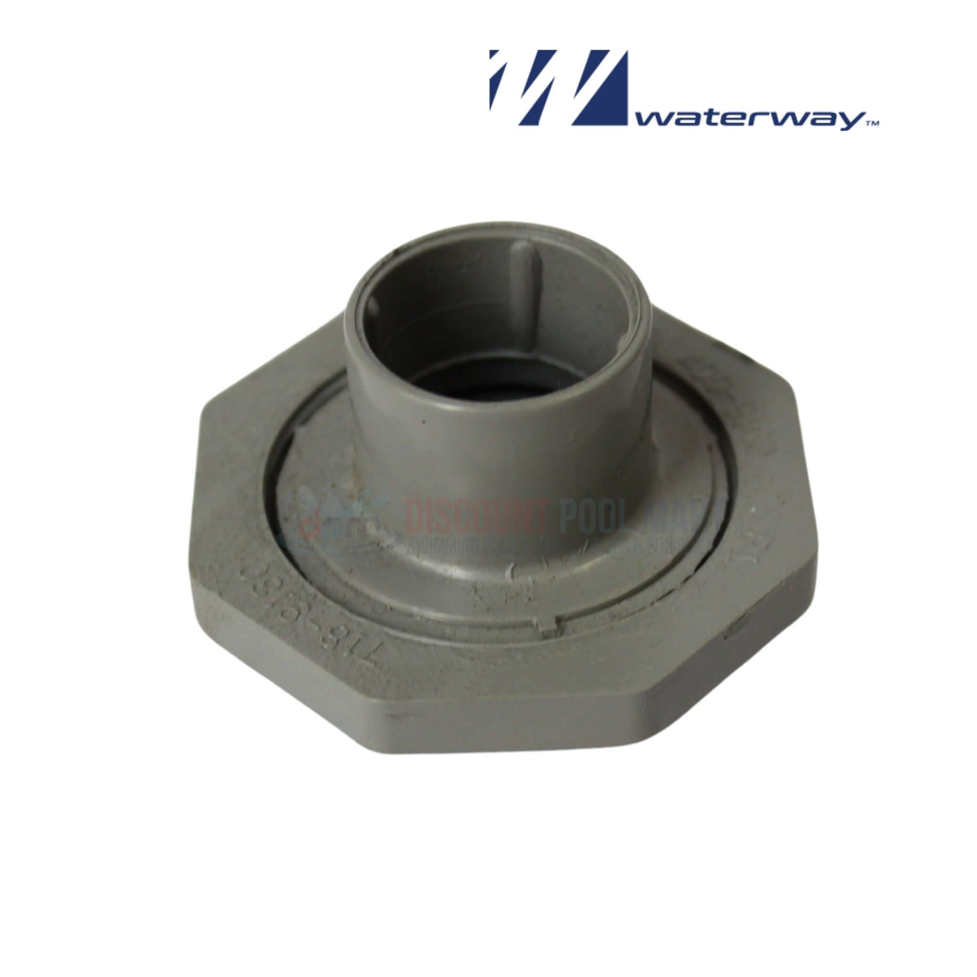 Waterway Plastics Eyeball Fitting 1" Gray 400-9187 at Discount Pool Mart DPM for efficient pool circulation.