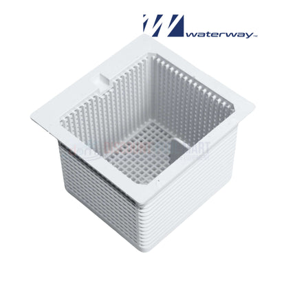 Waterway Skim Filter Basket | Square | 519-4030 for spas, available at Discount Pool Mart (DPM). Durable and efficient debris capture.