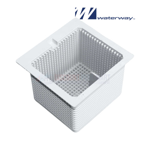 Waterway Skim Filter Basket | Square | 519-4030 for spas, available at Discount Pool Mart (DPM). Durable and efficient debris capture.