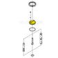 Diagram of Waterway 511-1000 Top Load Filter Lid components and assembly, by Discount Pool Mart DPM.