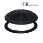 Waterway Tru Flo Round Drain Cover & Frame | 10" | Black | 640-1901V