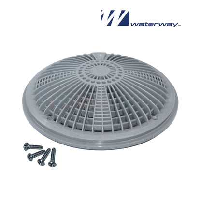 Waterway Tru Flo Round Drain Cover & Frame | 10" | Gray | 640-1907V