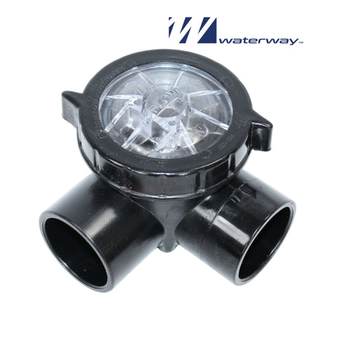Waterway 90-Degree Swing Check Valve 600-7000, 2" Socket x 2.5" Spigot, Discount Pool Mart DPM
