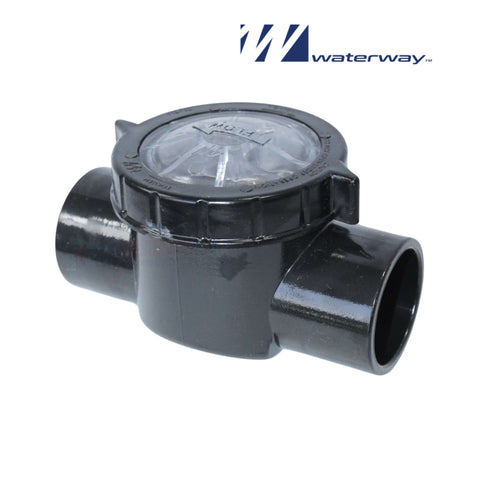Waterway TruSeal Straight Check Valve 600-7010, 2" Socket x 2.5" Spigot, Discount Pool Mart DPM.